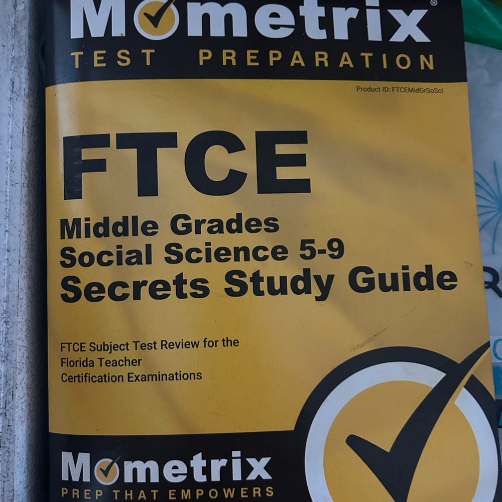 FTCE Middle Grades Social Science Study Guide - Yellow